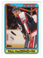 Paul MacDermid - Winnipeg Jets (NHL Hockey Card) 1990-91 Topps # 338 Mint
