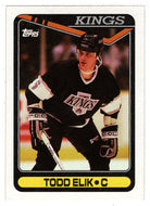 Todd Elik RC - Los Angeles Kings (NHL Hockey Card) 1990-91 Topps # 352 Mint