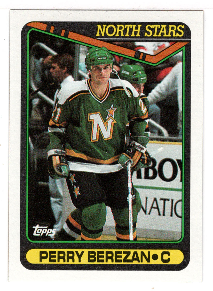 Perry Berezan RC - Minnesota North Stars (NHL Hockey Card) 1990-91 Topps # 357 Mint