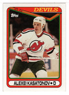 Alexei Kasatonov RC - New Jersey Devils (NHL Hockey Card) 1990-91 Topps # 358 Mint