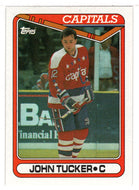 John Tucker - Washington Capitals (NHL Hockey Card) 1990-91 Topps # 374 Mint