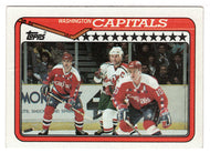 Washington Capitals Team Card (NHL Hockey Card) 1990-91 Topps # 394 Mint