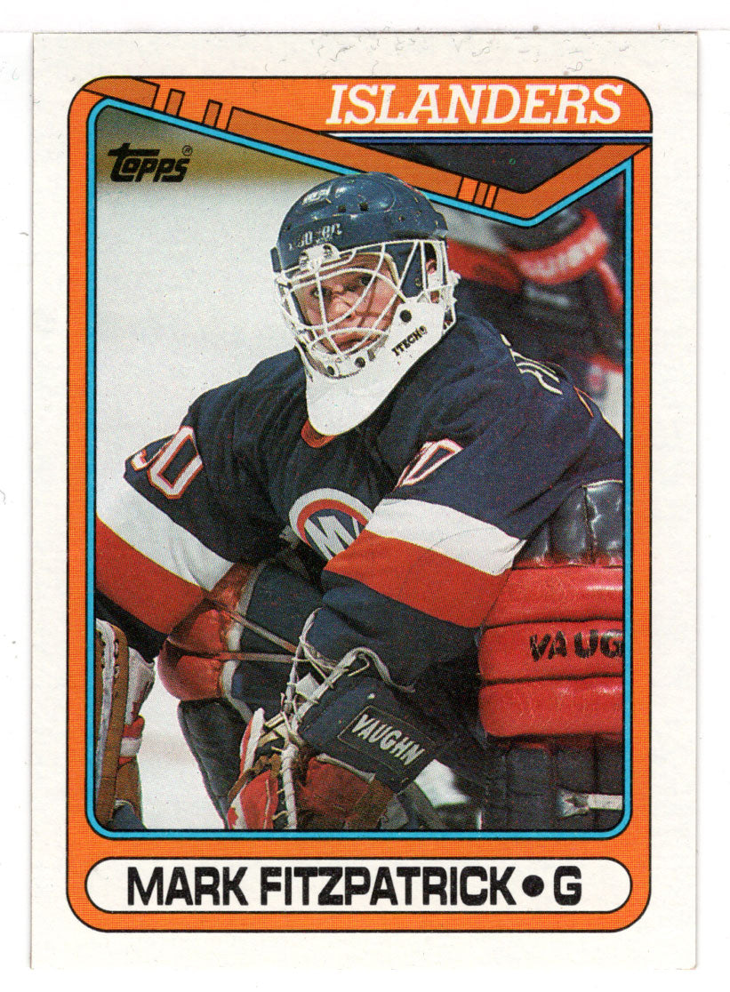 Mark Fitzpatrick RC - New York Islanders (NHL Hockey Card) 1990-91 Topps # 395 Mint