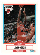 Cliff Levingston - Chicago Bulls (NBA Basketball Card) 1990-91 Fleer Update # U 15 Mint