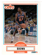 Chucky Brown RC - Cleveland Cavaliers (NBA Basketball Card) 1990-91 Fleer Update # U 16 Mint