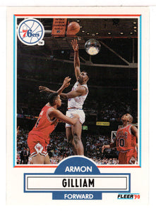 Armon Gilliam - Philadelphia 76ers (NBA Basketball Card) 1990-91 Fleer Update # U 70 Mint