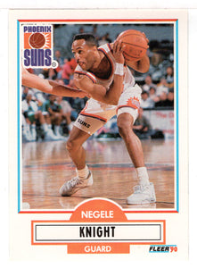 Negele Knight RC - Phoenix Suns (NBA Basketball Card) 1990-91 Fleer Update # U 76 Mint