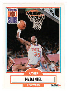 Xavier McDaniel - Phoenix Suns (NBA Basketball Card) 1990-91 Fleer Update # U 77 Mint