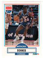 Anthony Bonner RC - Sacramento Kings (NBA Basketball Card) 1990-91 Fleer Update # U 82 Mint