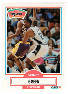 Sidney Green - San Antonio Spurs (NBA Basketball Card) 1990-91 Fleer Update # U 88 Mint