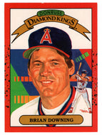 Brian Downing - California Angels - Diamond Kings (MLB Baseball Card) 1990 Donruss # 10 Mint