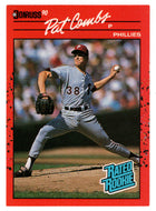 Pat Combs - Philadelphia Phillies - Rated Rookie (MLB Baseball Card) 1990 Donruss # 44 Mint