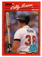 Kelly Mann RC - Atlanta Braves - Rated Rookie (MLB Baseball Card) 1990 Donruss # 46 Mint