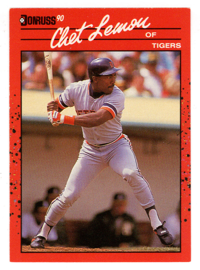 Chet Lemon - Detroit Tigers (MLB Baseball Card) 1990 Donruss # 60 Mint