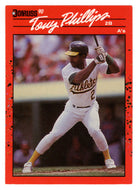 Tony Phillips - Oakland Athletics (MLB Baseball Card) 1990 Donruss # 91 Mint