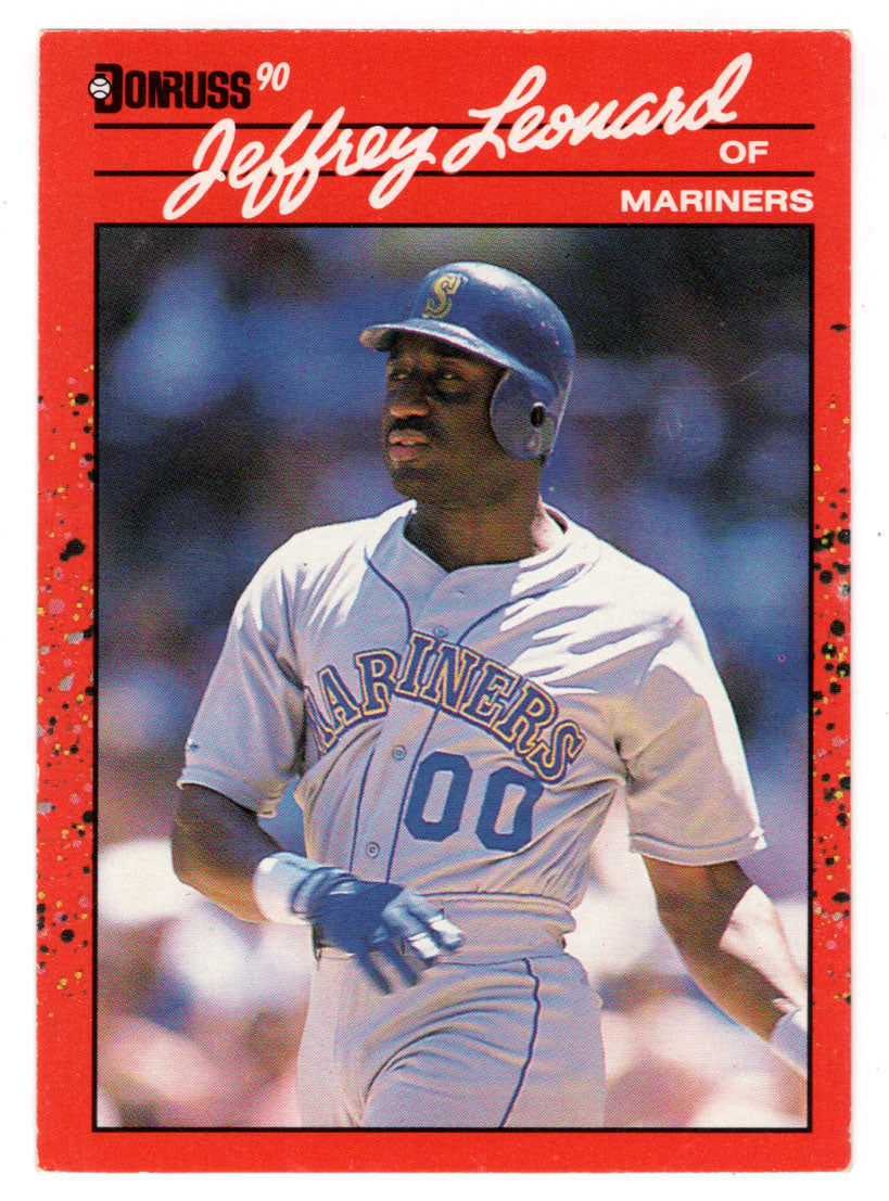 Jeffrey Leonard - Seattle Mariners (MLB Baseball Card) 1990 Donruss # 93 Mint