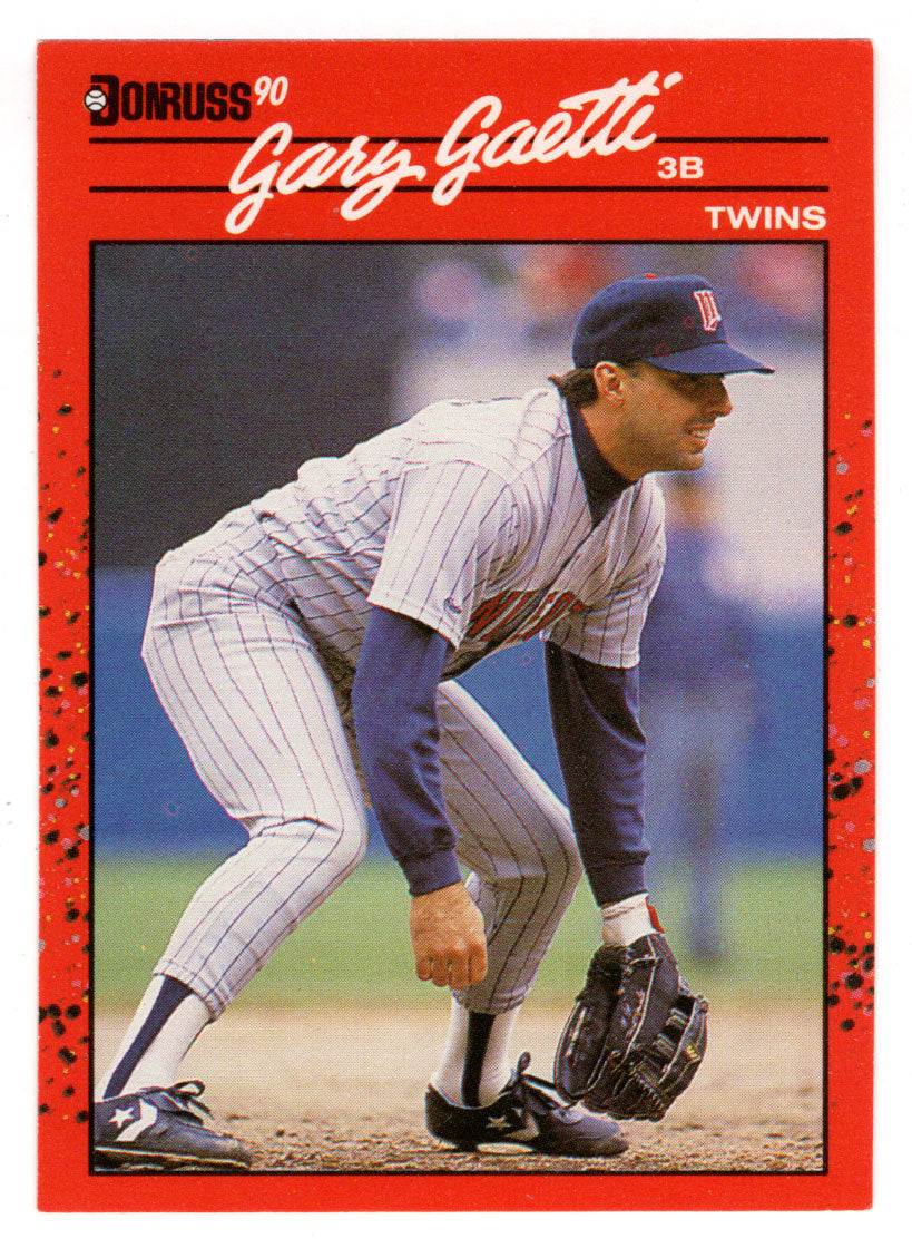 Gary Gaetti - Minnesota Twins (MLB Baseball Card) 1990 Donruss # 151 Mint