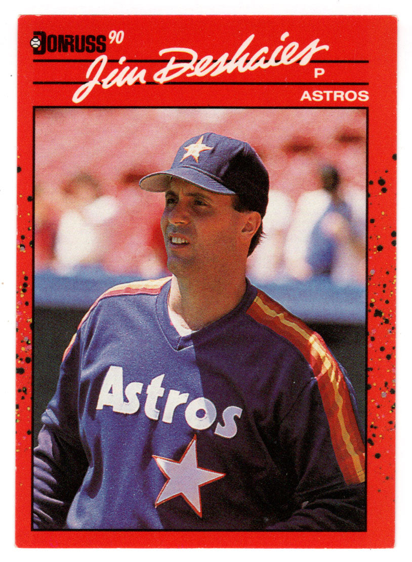 Jim Deshaies - Houston Astros (MLB Baseball Card) 1990 Donruss # 187 Mint