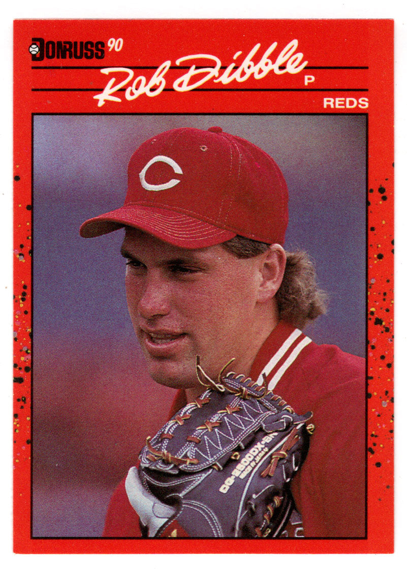 Rob Dibble - Cincinnati Reds (MLB Baseball Card) 1990 Donruss