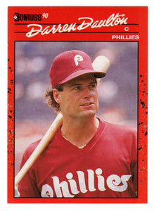 Darren Daulton - Philadelphia Phillies (MLB Baseball Card) 1990 Donruss # 194 Mint