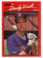 Randy Bush - Minnesota Twins (MLB Baseball Card) 1990 Donruss # 199 Mint