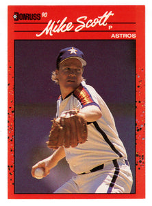 Mike Scott - Houston Astros (MLB Baseball Card) 1990 Donruss # 207 Mint