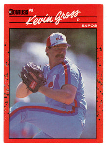 Kevin Gross - Montreal Expos (MLB Baseball Card) 1990 Donruss # 248 Mint