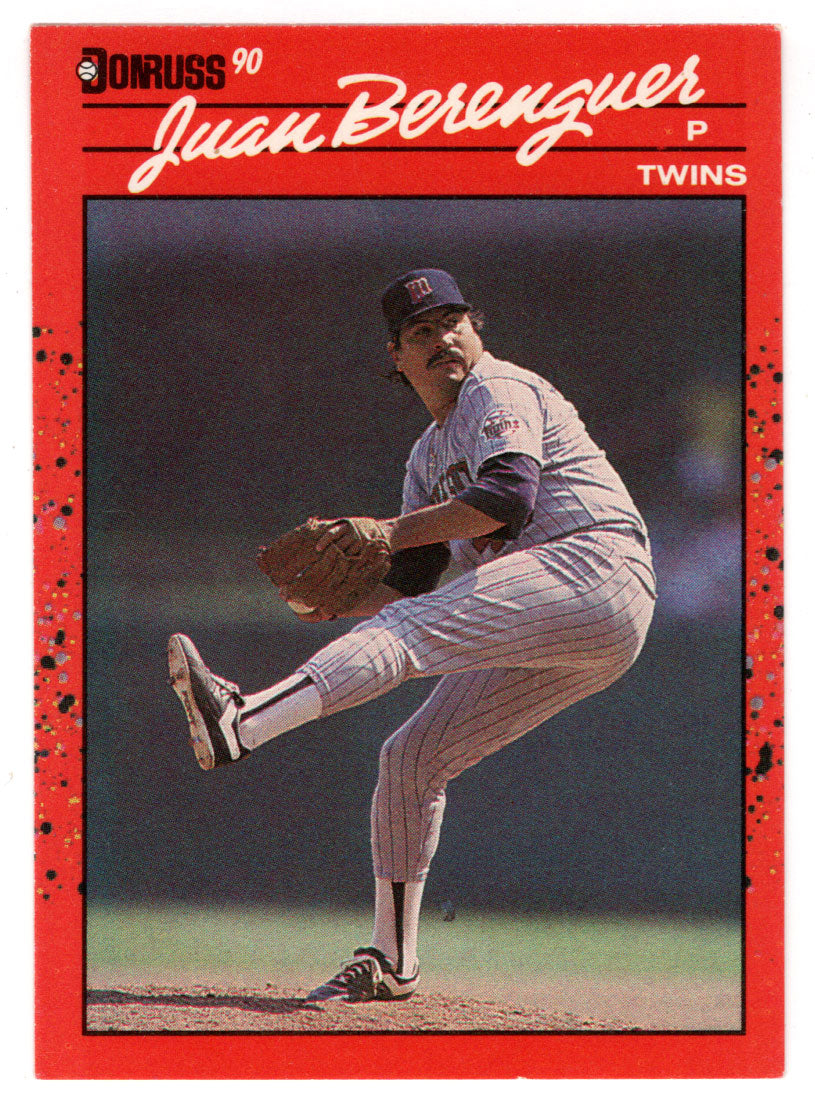 Juan Berenguer - Minnesota Twins (MLB Baseball Card) 1990 Donruss # 301 Mint