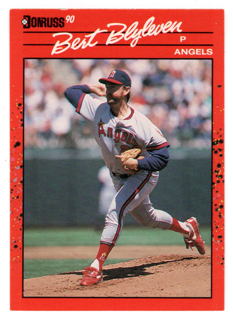 Bert Blyleven - California Angels (MLB Baseball Card) 1990 Donruss # 331 Mint