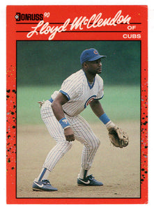 Lloyd McClendon - Chicago Cubs (MLB Baseball Card) 1990 Donruss # 341 Mint