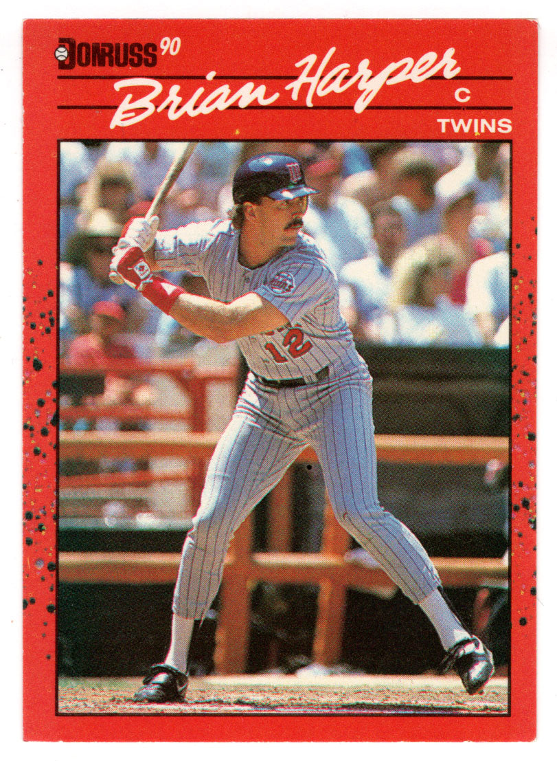 Brian Harper - Minnesota Twins (MLB Baseball Card) 1990 Donruss # 355 Mint