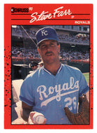 Steve Farr - Kansas City Royals (MLB Baseball Card) 1990 Donruss # 356 Mint