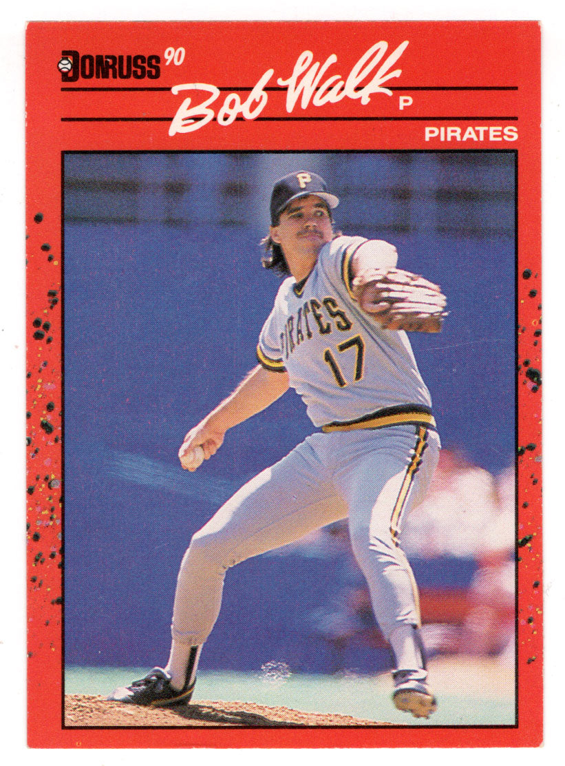 Bob Walk - Pittsburgh Pirates (MLB Baseball Card) 1990 Donruss