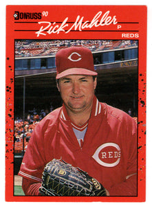 Rick Mahler - Cincinnati Reds (MLB Baseball Card) 1990 Donruss # 375 Mint