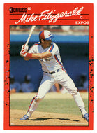 Mike Fitzgerald - Montreal Expos (MLB Baseball Card) 1990 Donruss # 392 Mint