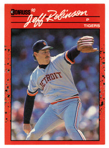 Jeff M. Robinson - Detroit Tigers (MLB Baseball Card) 1990 Donruss # 417 Mint