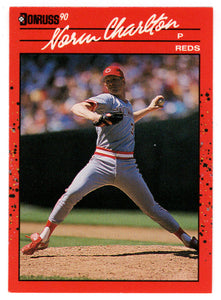 Norm Charlton - Cincinnati Reds (MLB Baseball Card) 1990 Donruss # 426 Mint