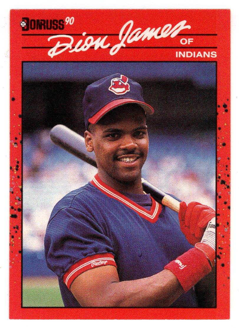 Dion James - Cleveland Indians (MLB Baseball Card) 1990 Donruss # 428 Mint