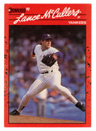 Lance McCullers - New York Yankees (MLB Baseball Card) 1990 Donruss # 433 Mint