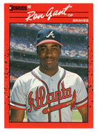 Ron Gant - Atlanta Braves (MLB Baseball Card) 1990 Donruss # 475 Mint