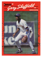 Gary Sheffield - Milwaukee Brewers (MLB Baseball Card) 1990 Donruss # 501 Mint