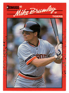 Mike Brumley - Detroit Tigers (MLB Baseball Card) 1990 Donruss # 533 Mint