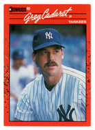 Greg Cadaret - New York Yankees (MLB Baseball Card) 1990 Donruss # 545 Mint