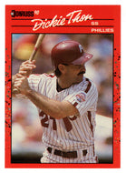 Dickie Thon - Philadelphia Phillies (MLB Baseball Card) 1990 Donruss # 549 Mint