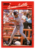 Carmen Castillo - Minnesota Twins (MLB Baseball Card) 1990 Donruss # 554 Mint