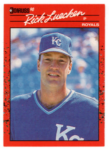 Rick Luecken RC - Kansas City Royals (MLB Baseball Card) 1990 Donruss # 562 Mint