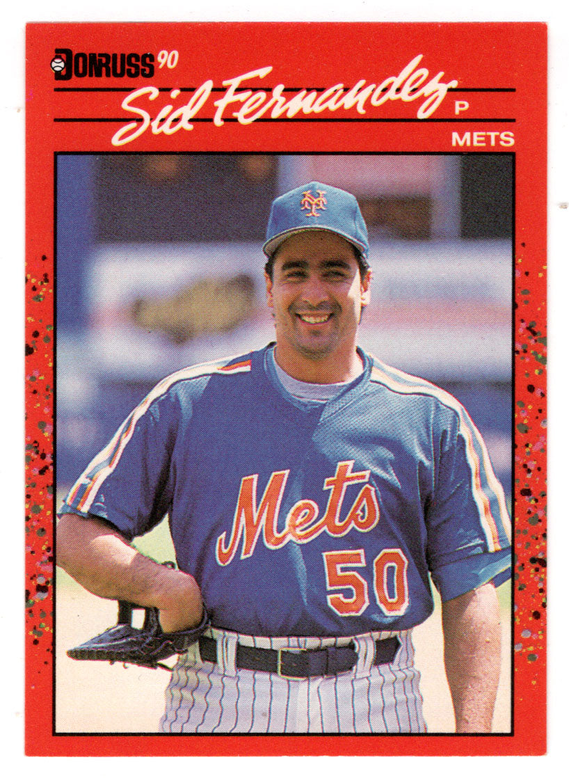 Sid Fernandez - New York Mets (MLB Baseball Card) 1990 Donruss # 572 Mint
