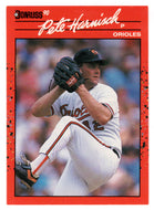 Pete Harnisch - Baltimore Orioles (MLB Baseball Card) 1990 Donruss # 596 Mint