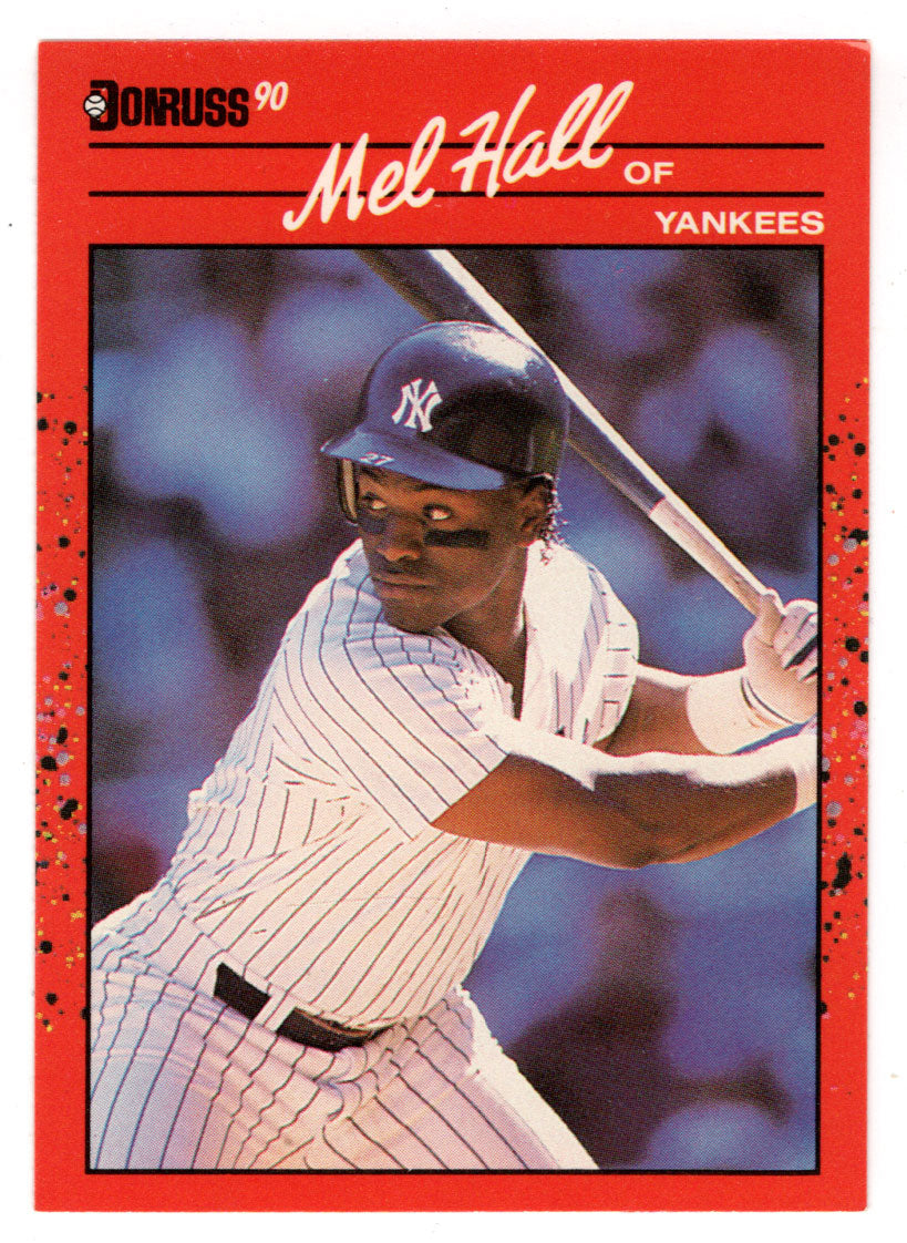 Mel Hall - New York Yankees (MLB Baseball Card) 1990 Donruss # 598 Mint