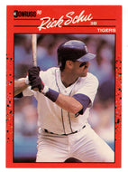 Rick Schu - Detroit Tigers (MLB Baseball Card) 1990 Donruss # 599 Mint